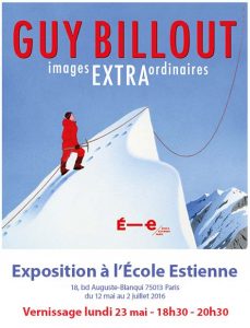 Guy Billout expose à l'école Estienne