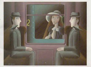 Visuel de l'exposition : "Les trains d'Alain Gauthier"