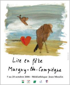 Affiche lire en fête Margny les compiègne